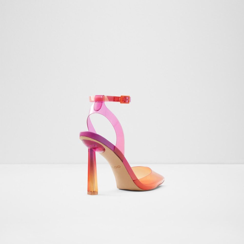 Női Aldo Solara Strappy heeled shoe - Stiletto heel Magassarkú Rózsaszín | 569-WKXBGC