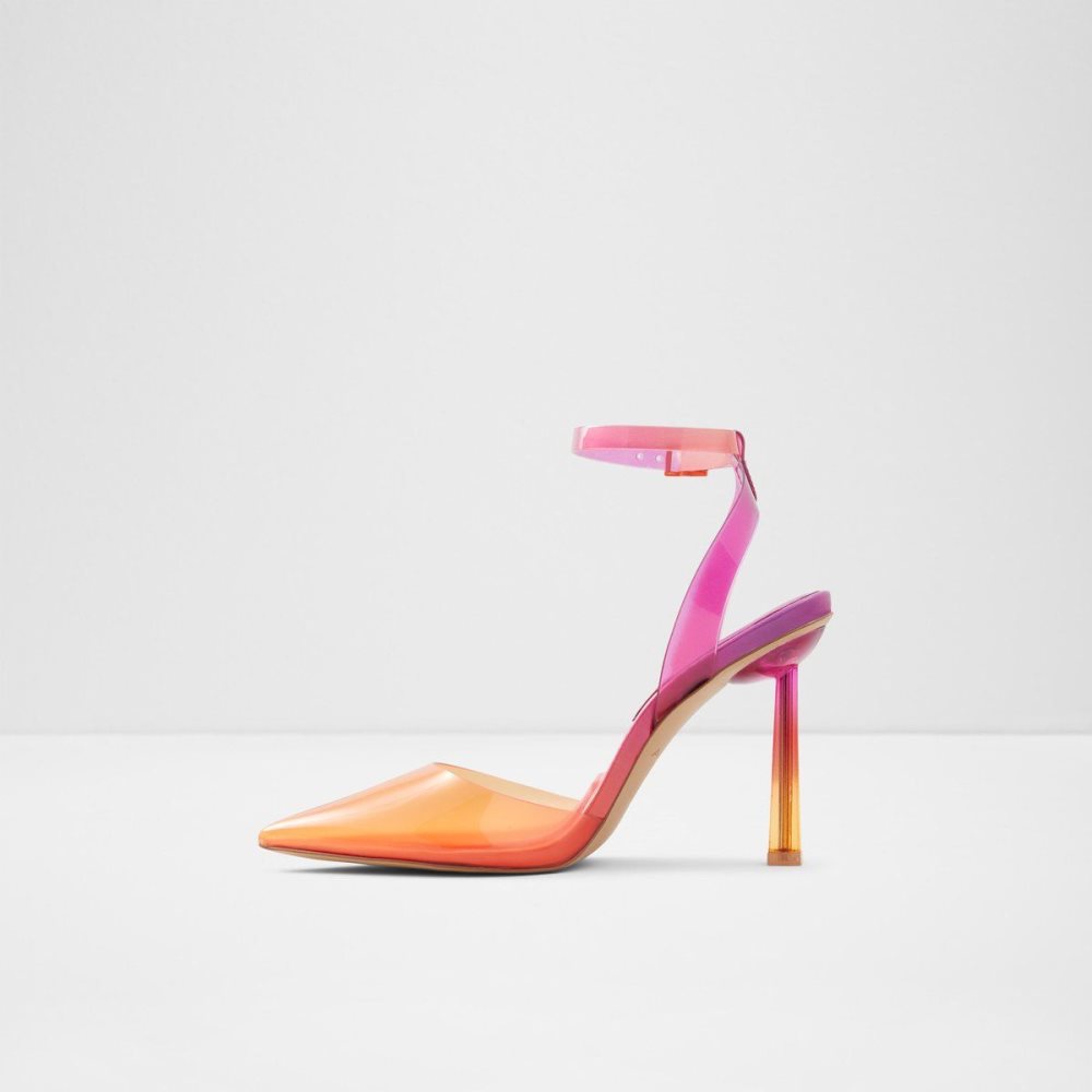Női Aldo Solara Strappy heeled shoe - Stiletto heel Magassarkú Rózsaszín | 569-WKXBGC