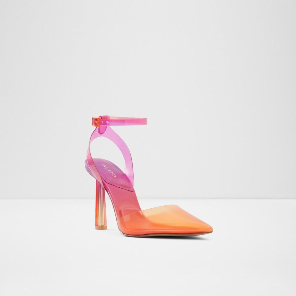 Női Aldo Solara Strappy heeled shoe - Stiletto heel Magassarkú Rózsaszín | 569-WKXBGC