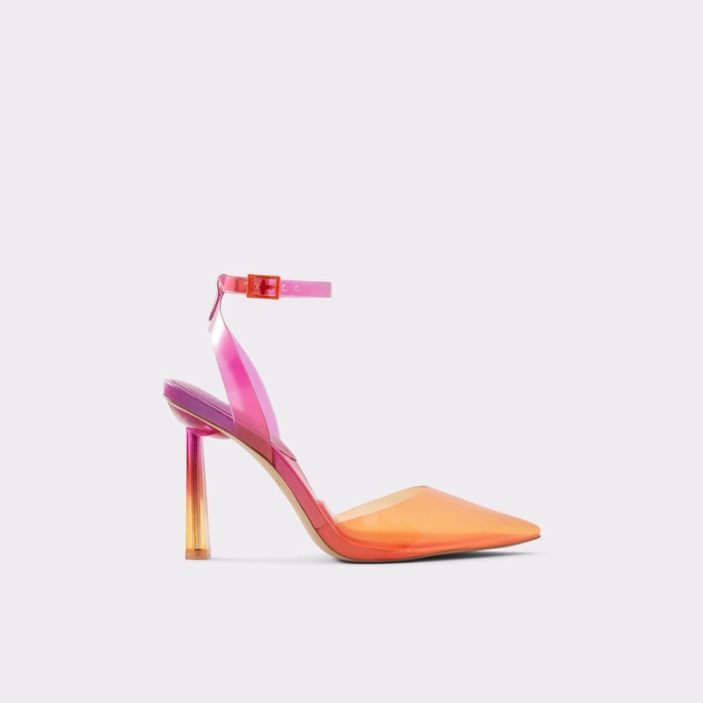 Női Aldo Solara Strappy heeled shoe - Stiletto heel Magassarkú Rózsaszín | 569-WKXBGC