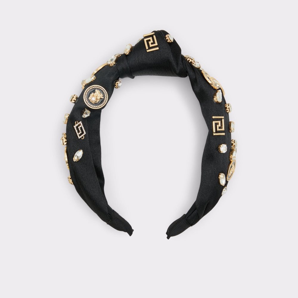 Női Aldo Sovran Headband Haj Kiegészítők Fekete Arany | 963-VBGLNX
