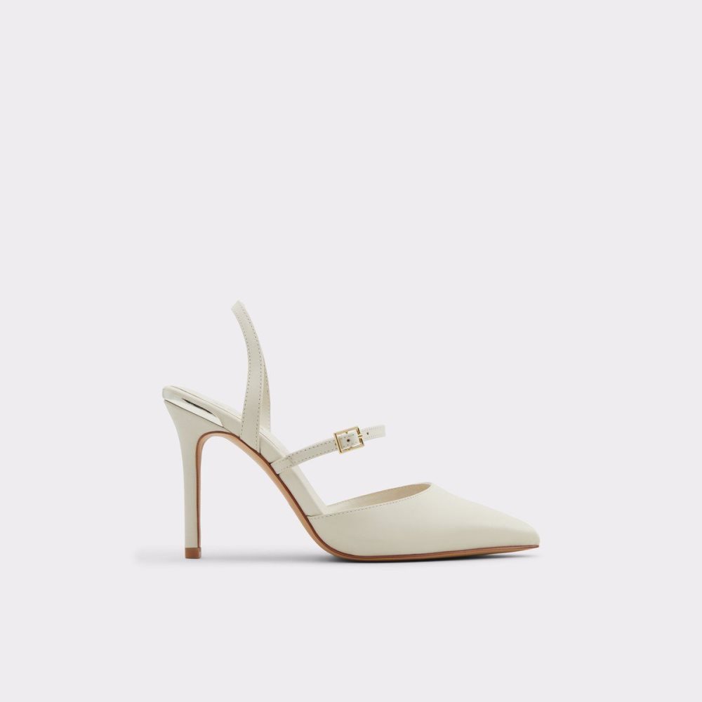 Női Aldo Strappy heeled shoe - Stiletto heel Magassarkú Fehér | 731-ZYWGLS