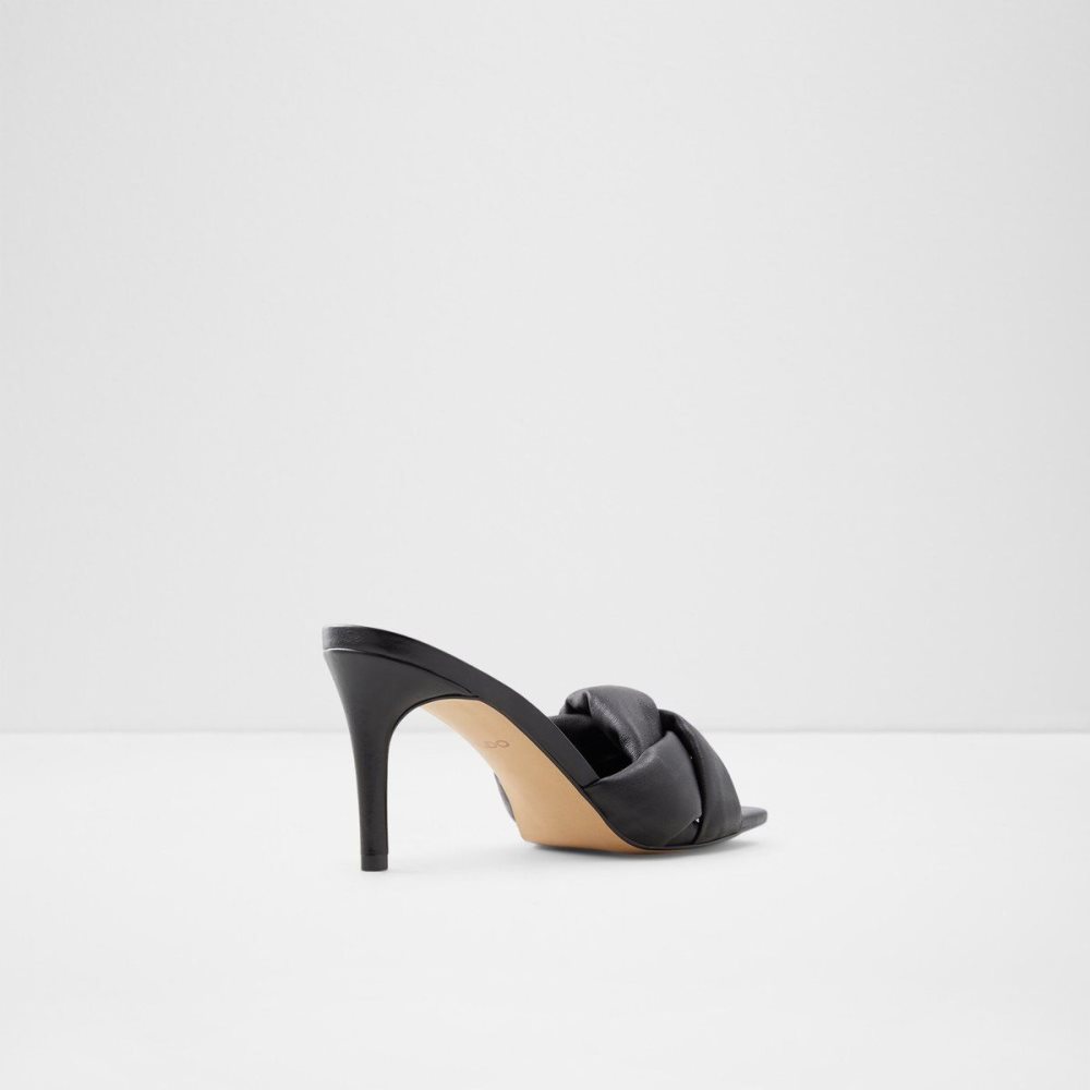 Női Aldo Syngrapha Heeled mule - Stiletto heel Szandál Fekete | 450-UQYCGL
