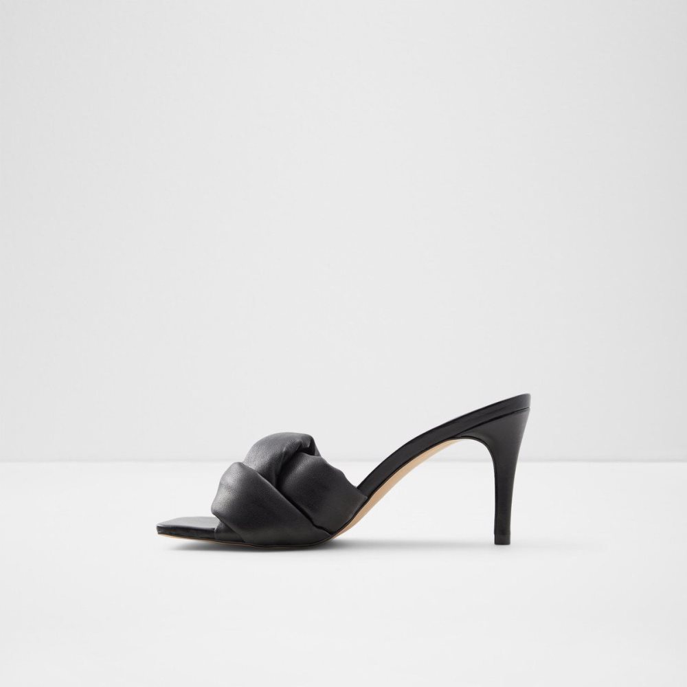 Női Aldo Syngrapha Heeled mule - Stiletto heel Szandál Fekete | 450-UQYCGL