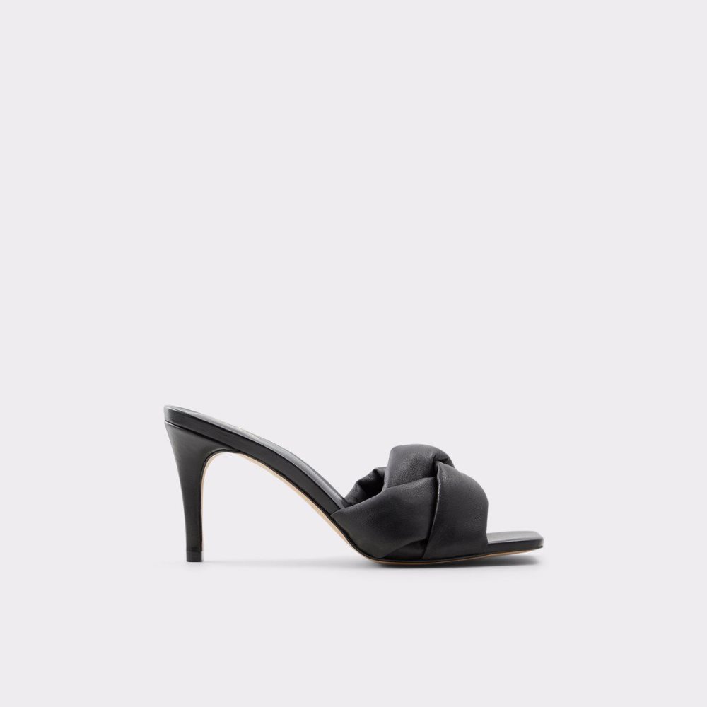 Női Aldo Syngrapha Heeled mule - Stiletto heel Szandál Fekete | 450-UQYCGL