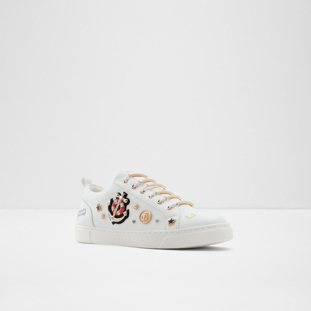 Női Aldo Talaeraen Low top sneaker Sportcipő Fehér | 836-VOEJLQ