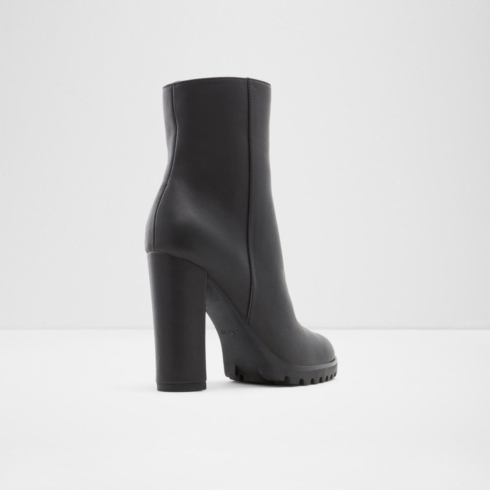 Női Aldo Tealith Ankle boot - Block heel Bokacsizma Fekete | 216-QXZJKG