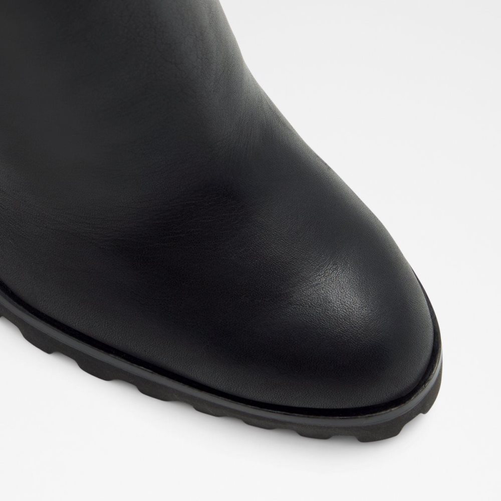Női Aldo Tealith Ankle boot - Block heel Bokacsizma Fekete | 216-QXZJKG