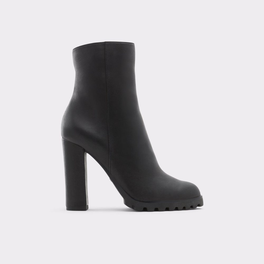 Női Aldo Tealith Ankle boot - Block heel Bokacsizma Fekete | 216-QXZJKG