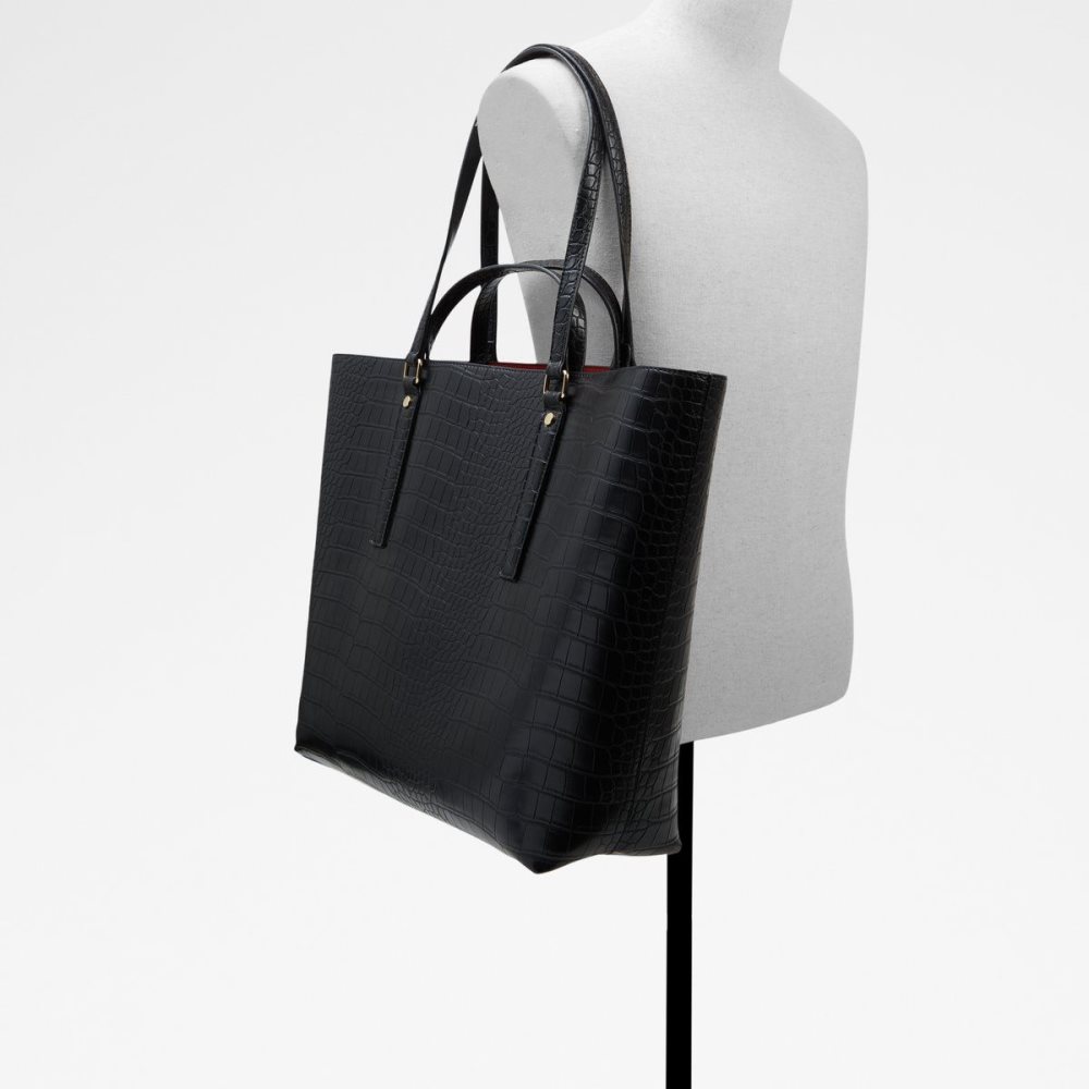 Női Aldo Tharejann Tote bag Hordtáskák Fekete | 307-ZCHDNA