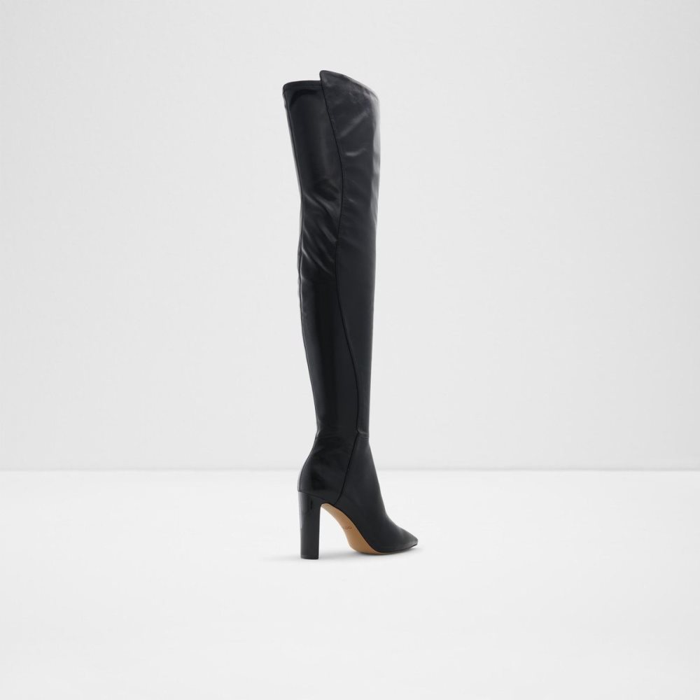 Női Aldo Thejan Over-the-knee boot Csizma Fekete | 473-LDGUPX
