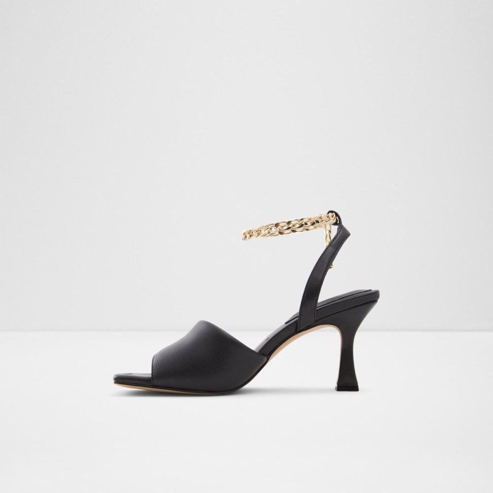 Női Aldo Tokyo High heel sandal - Stiletto heel Magassarkú Fekete | 427-HNDPJZ