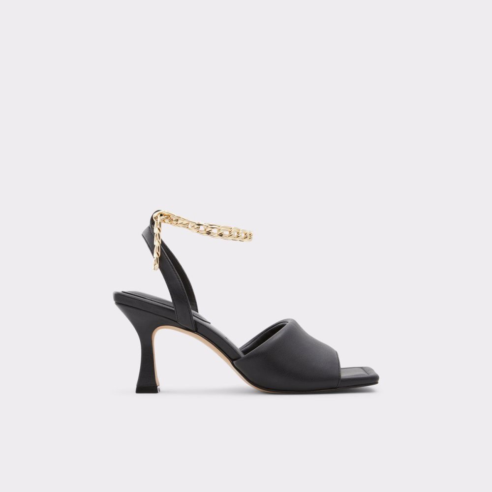 Női Aldo Tokyo High heel sandal - Stiletto heel Magassarkú Fekete | 427-HNDPJZ