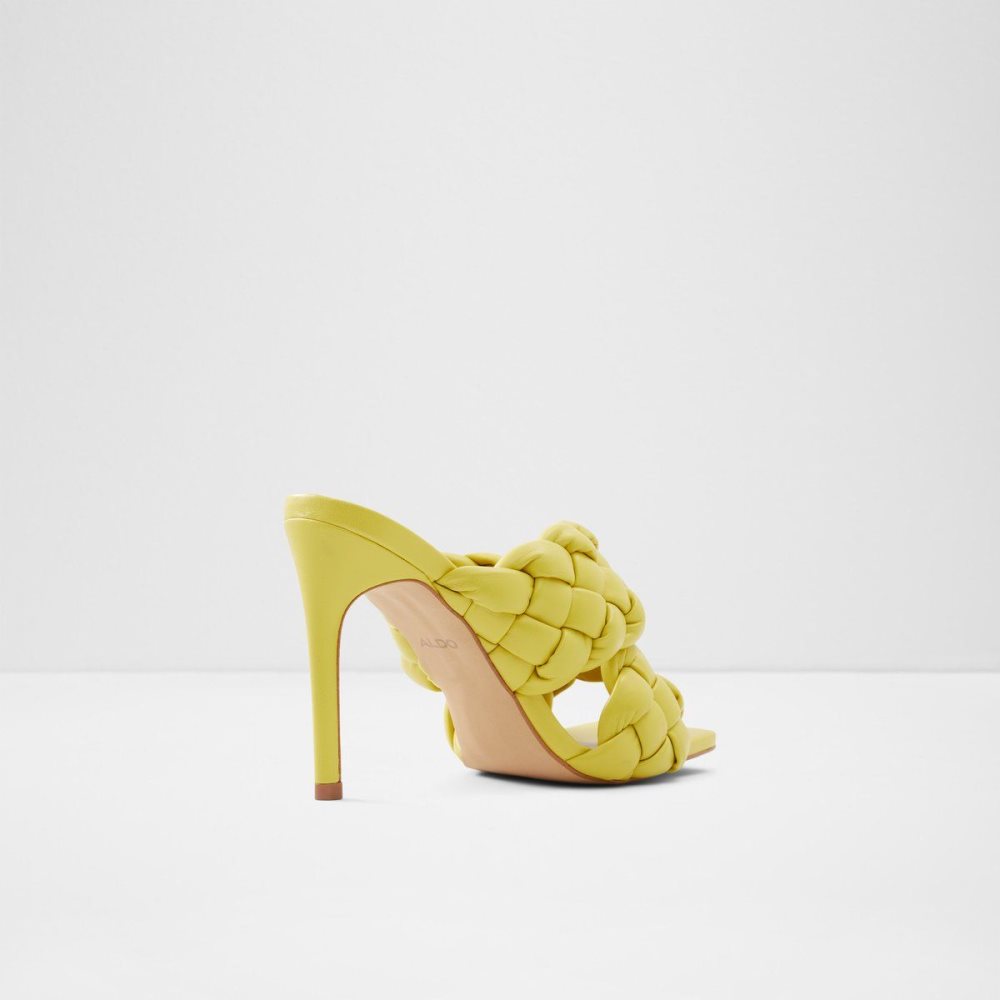 Női Aldo Tressu High heel sandal - Stiletto heel Magassarkú Világos Zöld | 730-KHEYID