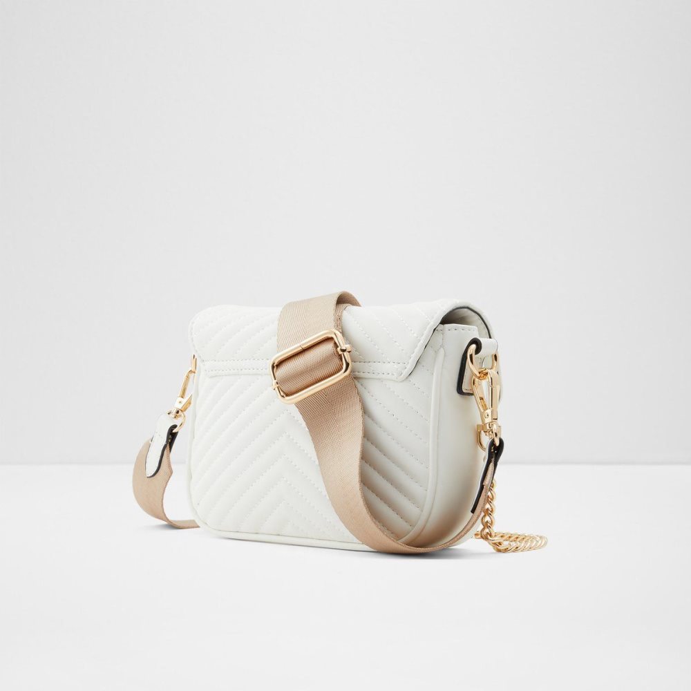 Női Aldo Unilax Crossbody Táska Fehér | 718-NKRMPC