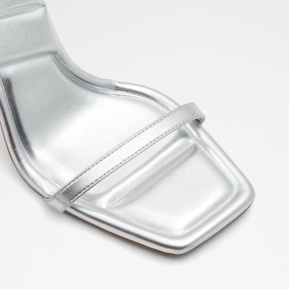 Női Aldo Vivanti Ankle strap heeled sandal Blokk Sarkú Cipő Titán | 179-OWHDIY