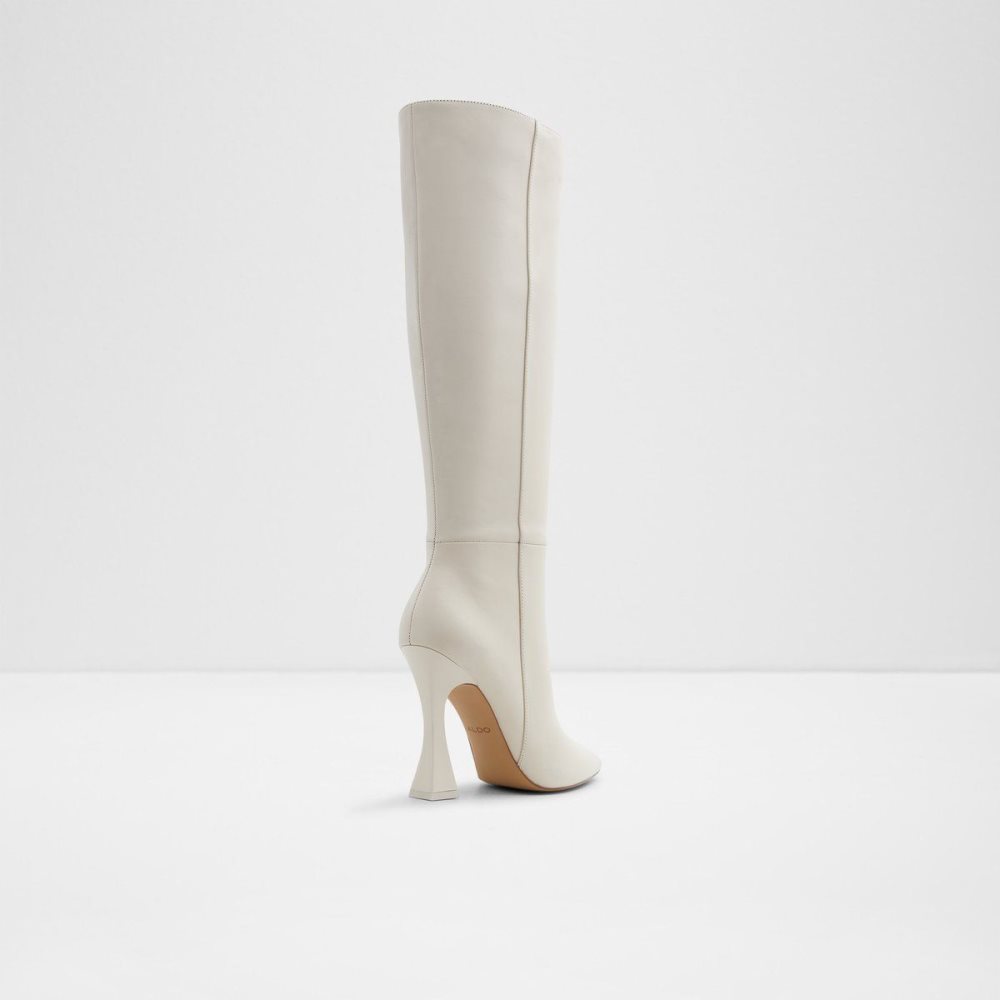 Női Aldo Vonteese Knee-high boot Csizma Fehér | 396-QDZBIR