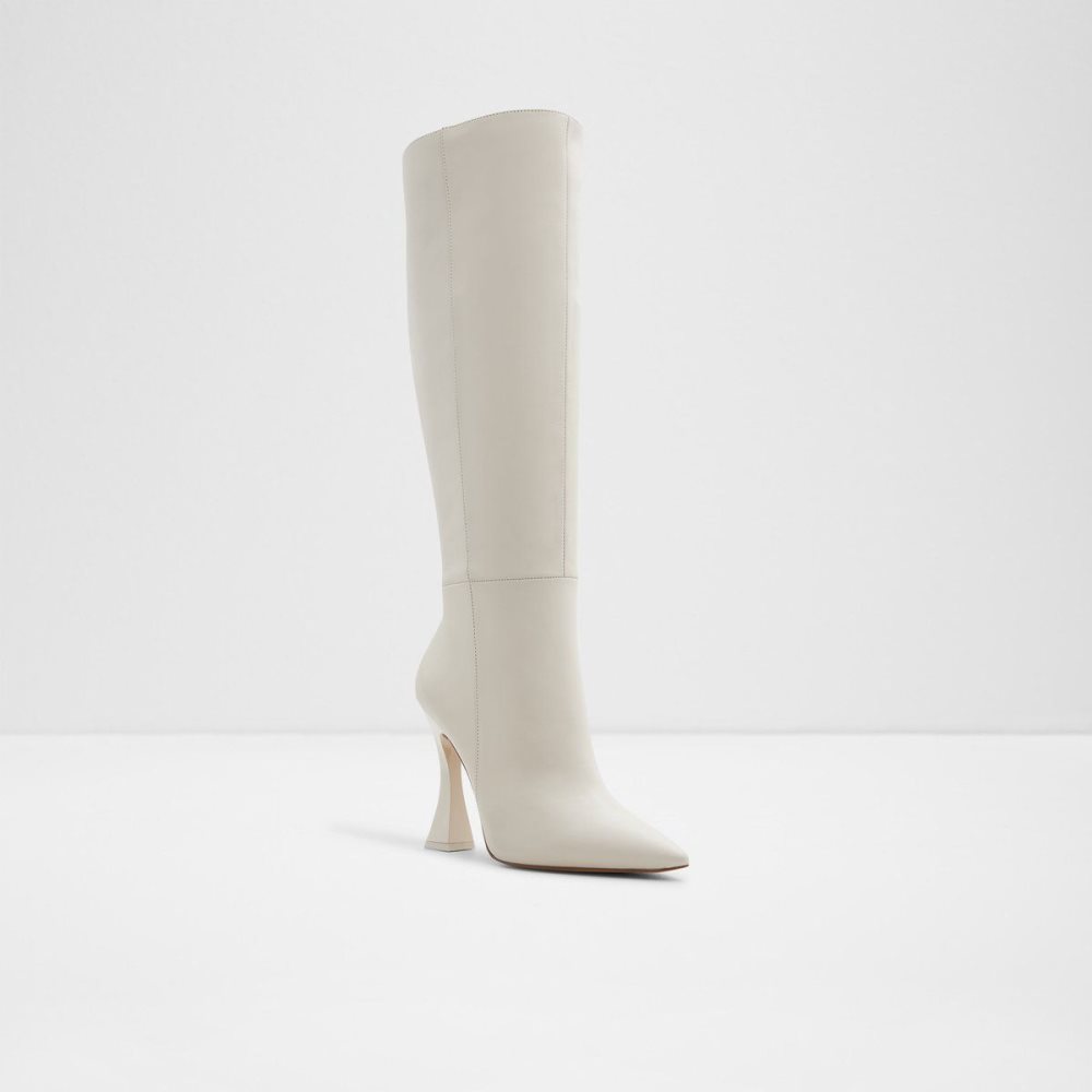 Női Aldo Vonteese Knee-high boot Csizma Fehér | 396-QDZBIR