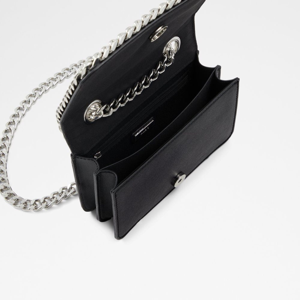 Női Aldo Waldda Crossbody bag Clutch Fekete | 976-LBEXTI