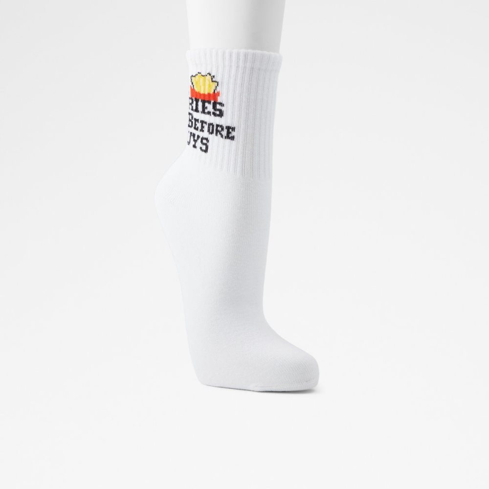Női Aldo Womamar Socks Zokni Fehér | 204-YZDQRI