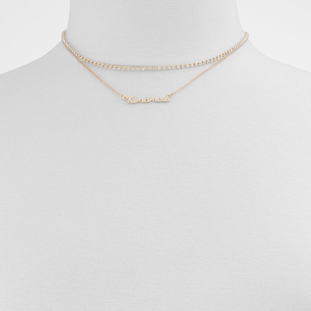 Női Aldo Wylolden Necklace Nyakláncok Arany | 243-OBXQIA