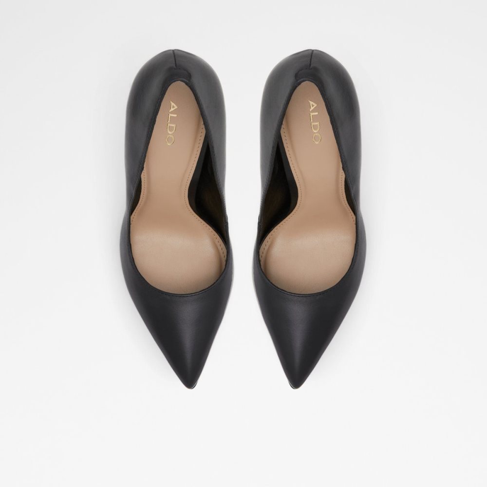 Női Aldo Yellowfin High heel shoe - Stiletto heel Platform Cipő Fekete | 798-RCDUQY